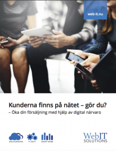 Du har väl inte missat vår broschyr gällande digital marknadsföring?